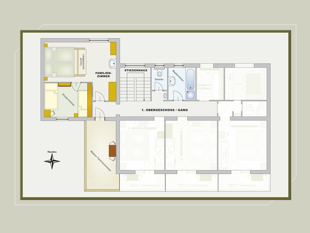 Ferienhaus Berger Mittersill Værelse billede